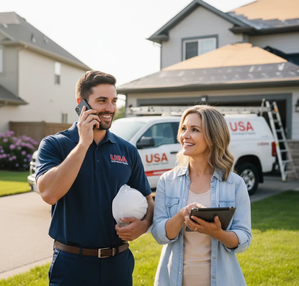 USA Roof Repair Experts customer support in Pinon Hills